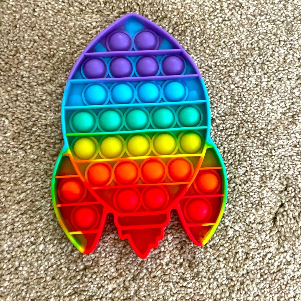 Rocket Ship Popit